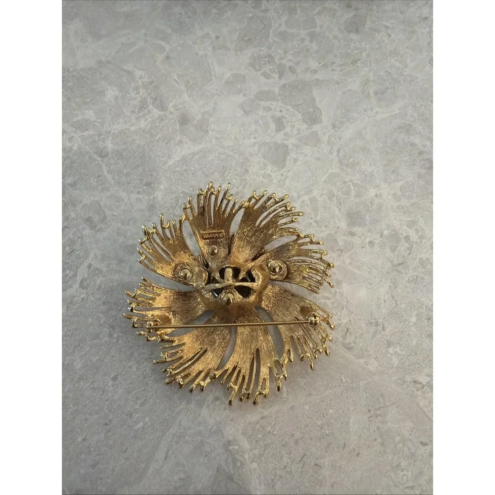 Monet Vintage Gold-Tone Brooch